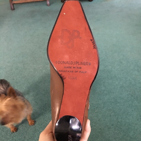 Donald pliner boot with red soles nwot  retail 332 - Picture 3 of 5